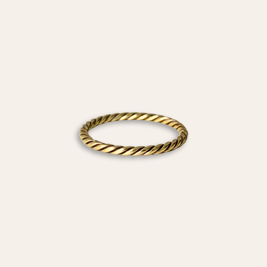 Cooper | 14k Gedraaide Ring