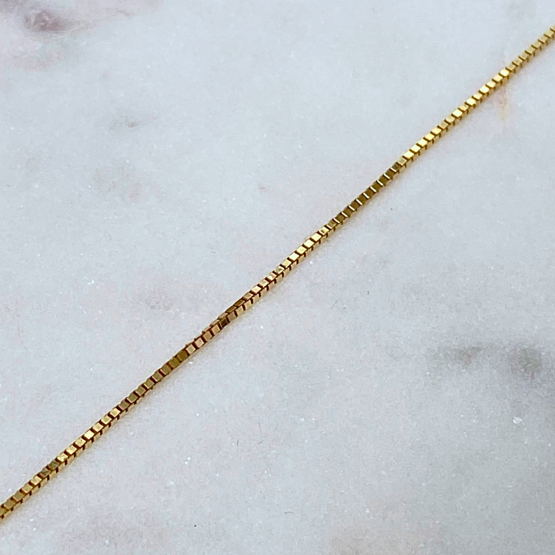 Venetiaanse Schakel | 14k Ketting 45 cm