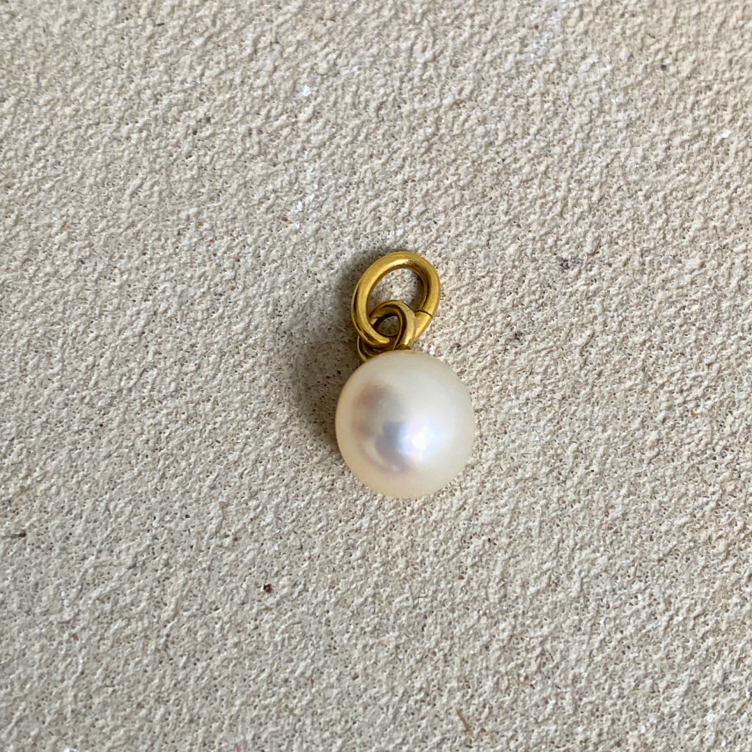 Frosted Pearl | 14k Zoetwater Parel