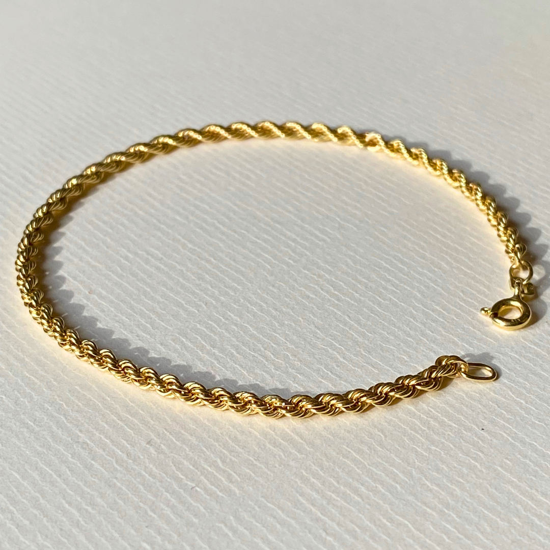 Rope schakel | 8k armband