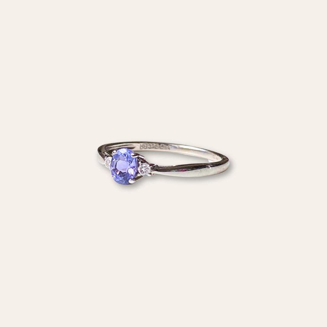Alice | Tanzaniet & Diamant Ring