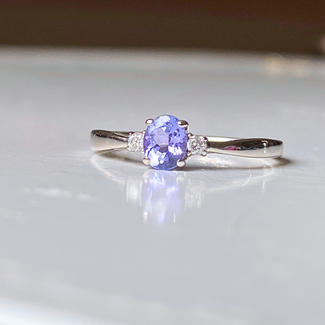 Alice | Tanzaniet & Diamant Ring