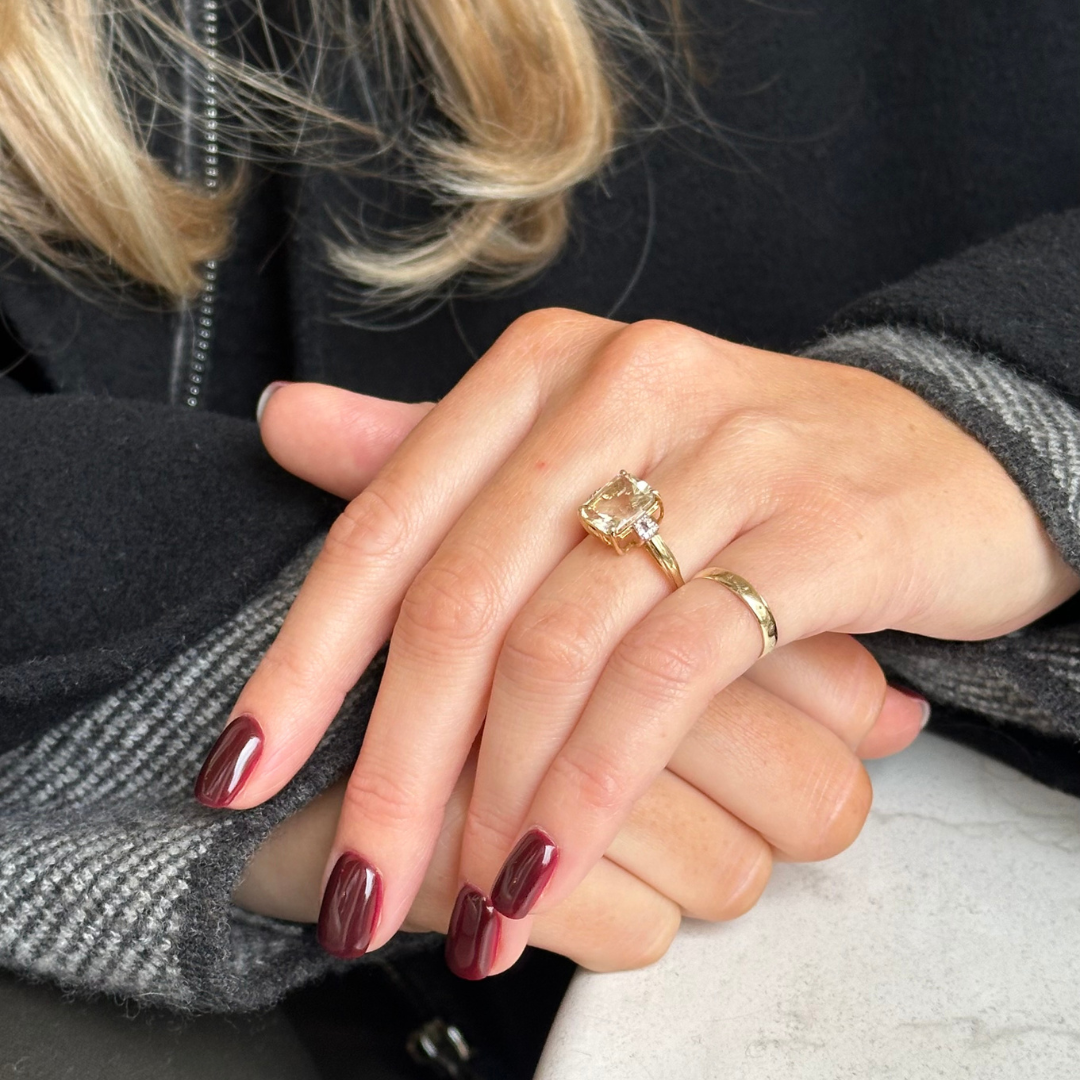 Chloe | Kwarts & Diamant Ring