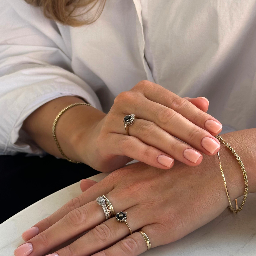 Donna | Saffier & Diamant Ring