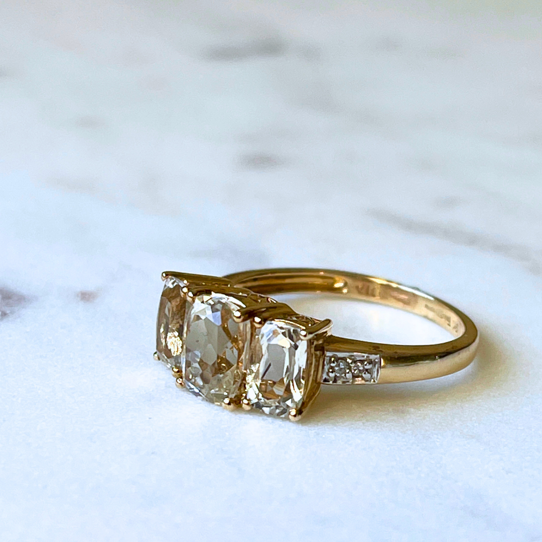 Gillian | Trilogy Amethist Ring