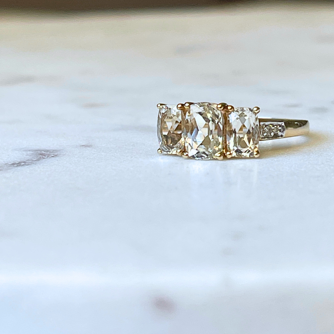 Gillian | Trilogy Amethist Ring