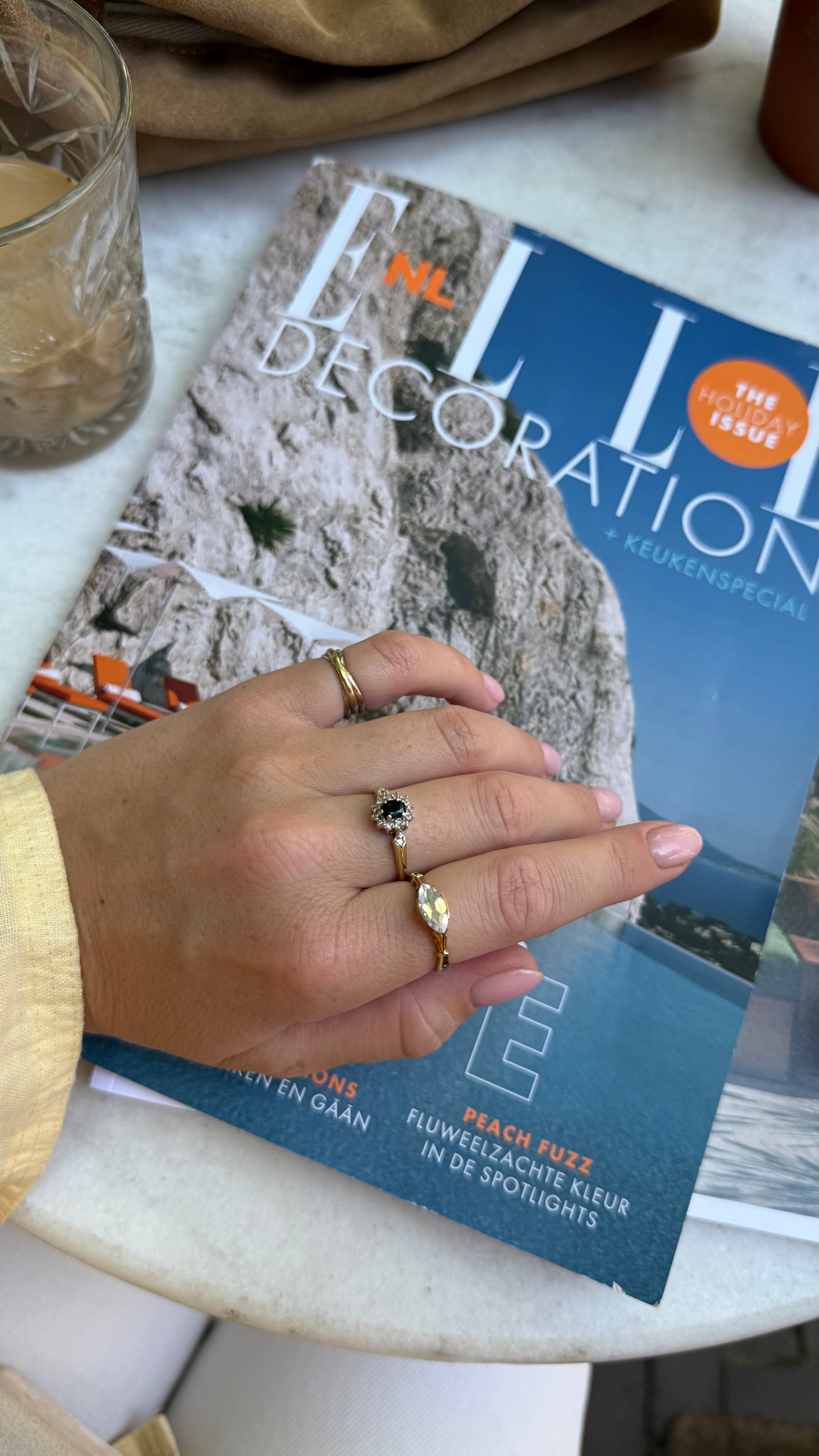 Goldie | Kwarts Ring