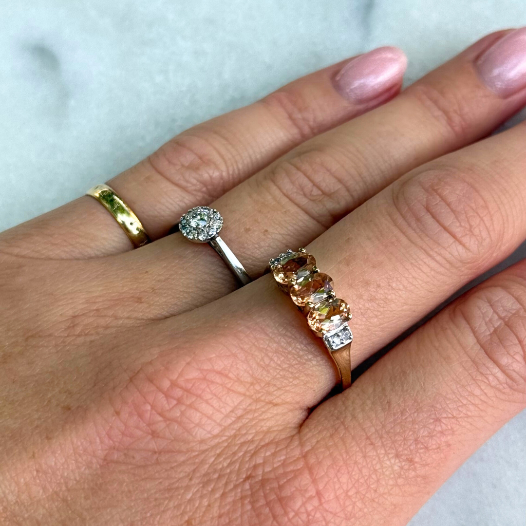 Hazel | Morganiet & Diamant Ring