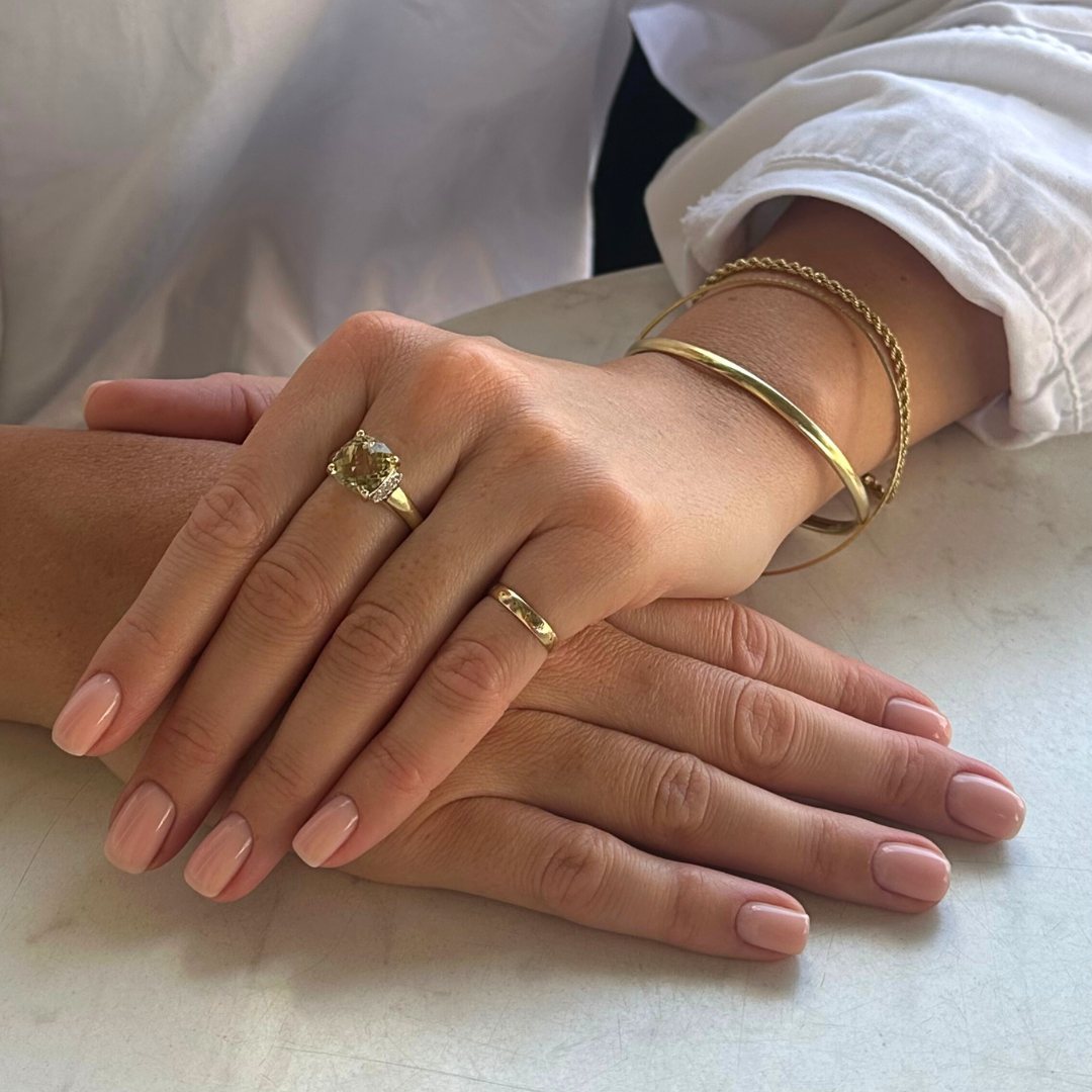 Hope | Citrien & Diamant Ring