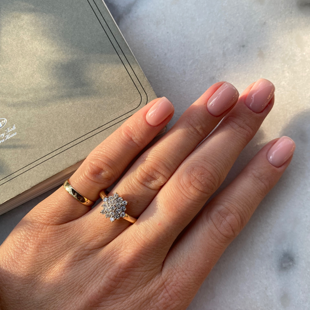 Jill | Diamant Cluster Ring