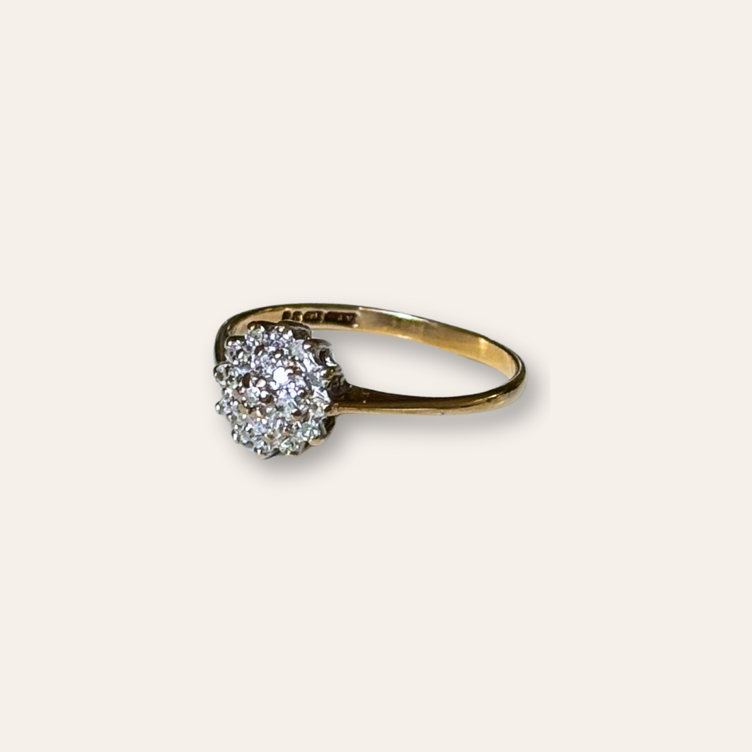 Josephine | Diamant Cluster Ring