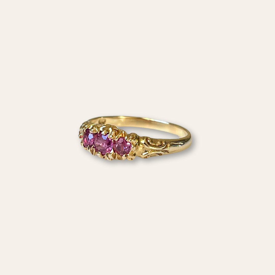 Lopez | Victoriaanse Robijn Ring