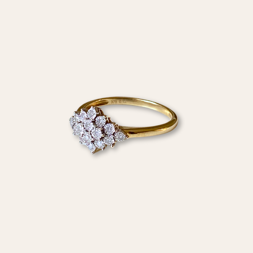 Marron | Diamant Ring Ruit