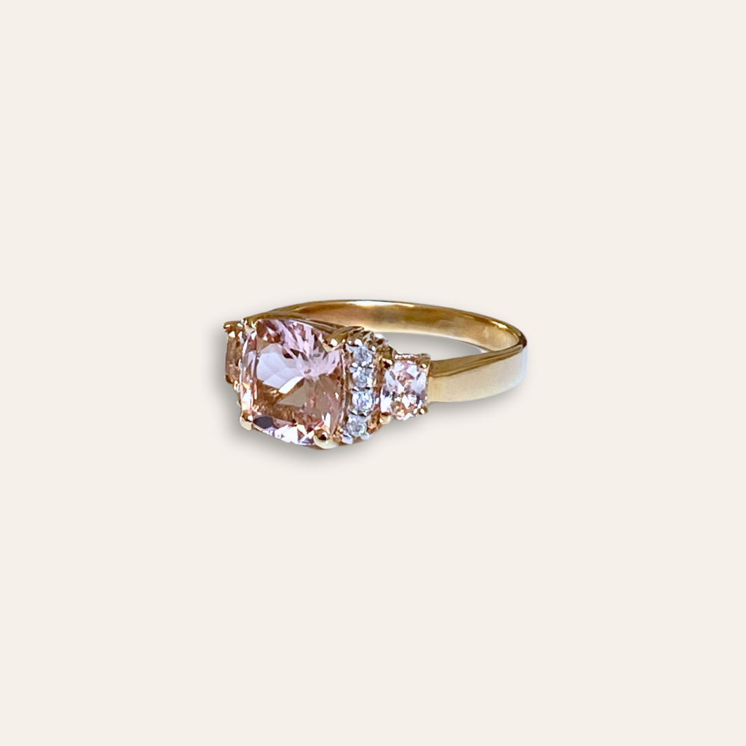 Meghan | Morganiet & Diamant Ring