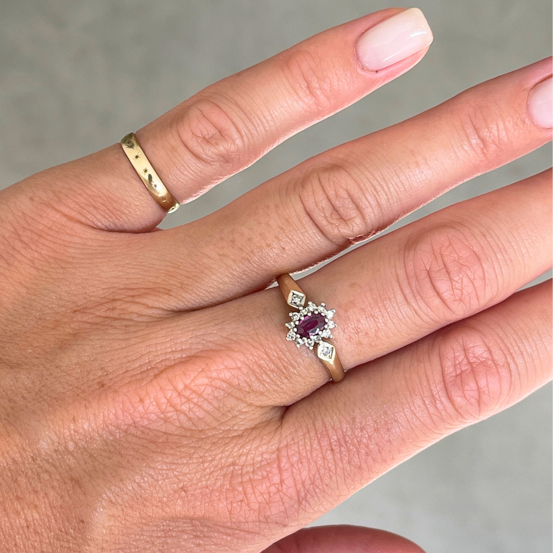 Ray | Robijn & Diamant Entourage Ring