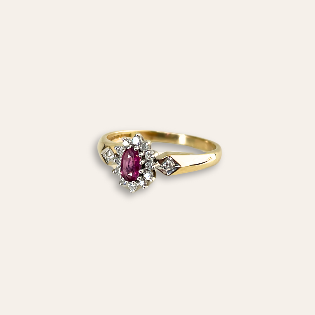 Ray | Robijn & Diamant Entourage Ring