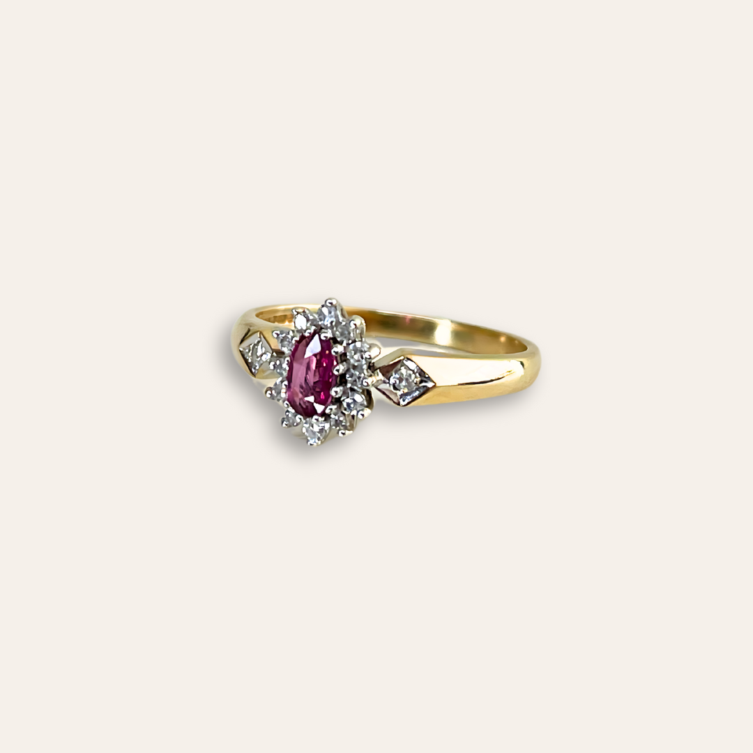 Ray | Robijn & Diamant Entourage Ring