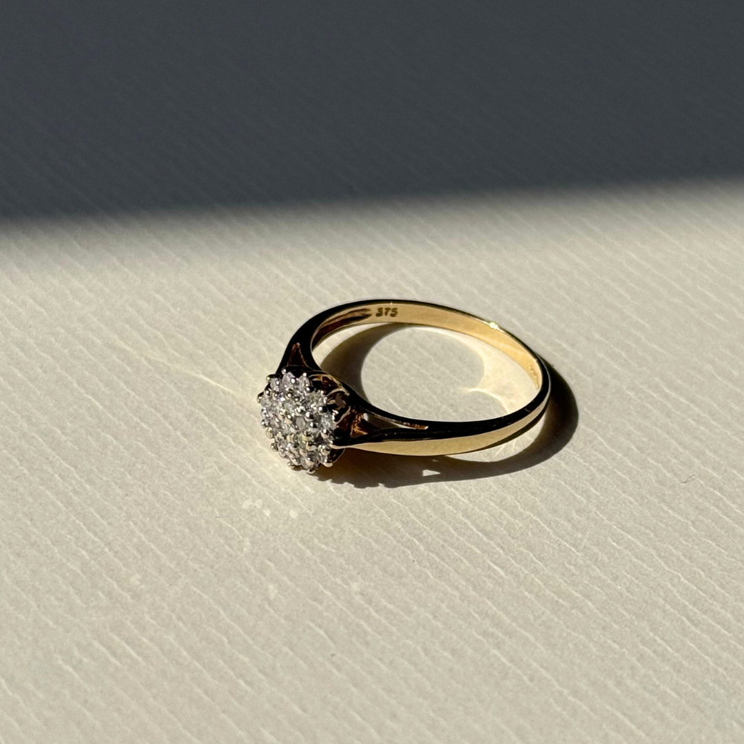 Victoria | Diamant Cluster Ring