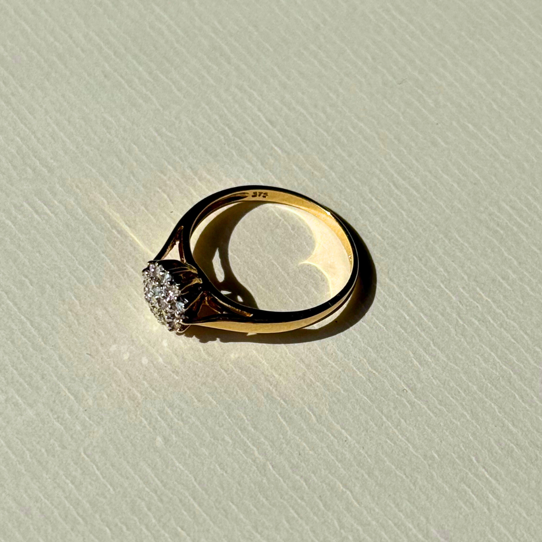 Victoria | Diamant Cluster Ring