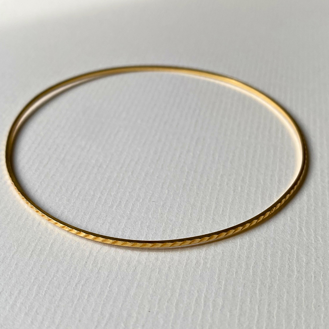 Slip on Bangle | 14k Armband 1.5 mm