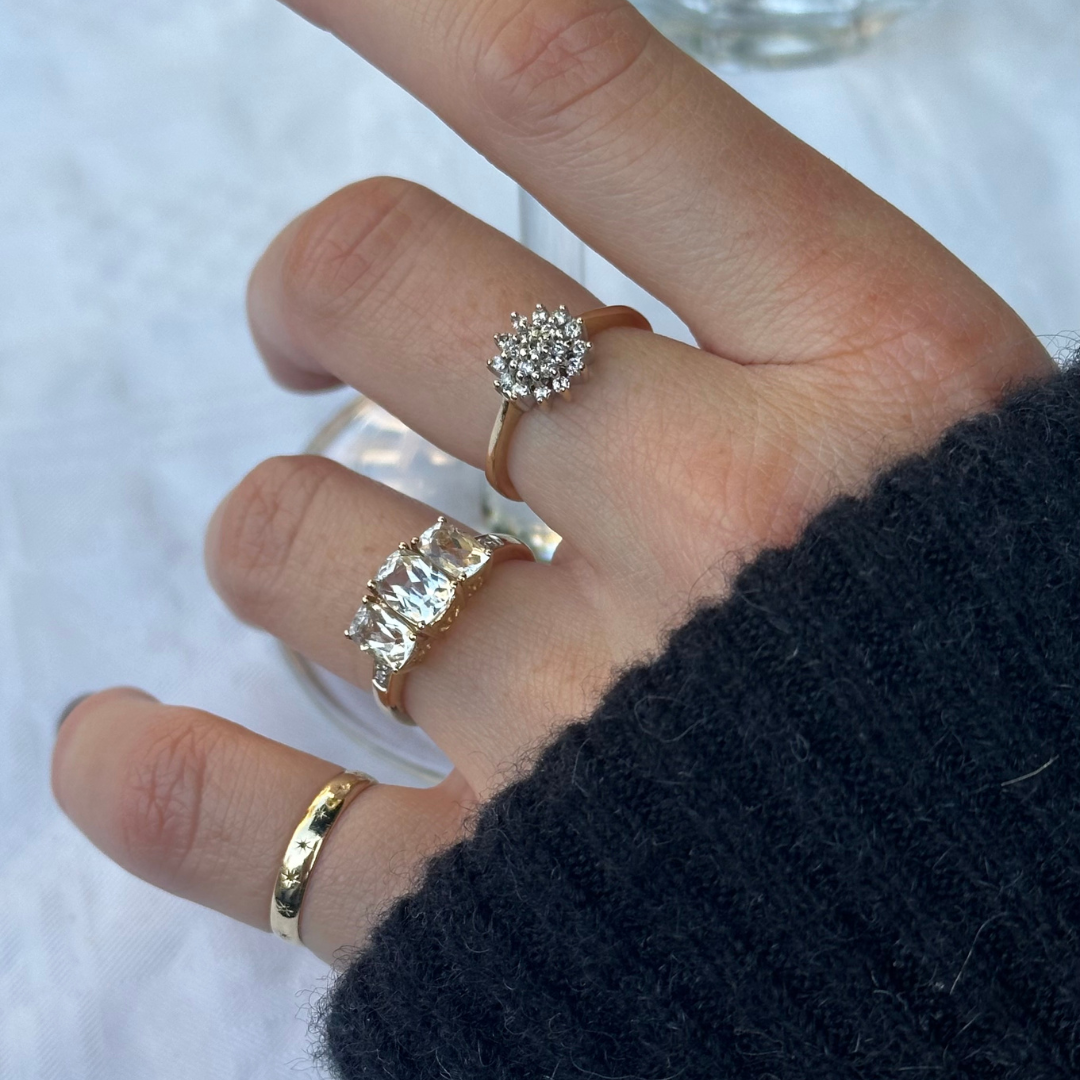 Lola | Diamant Cluster Ring