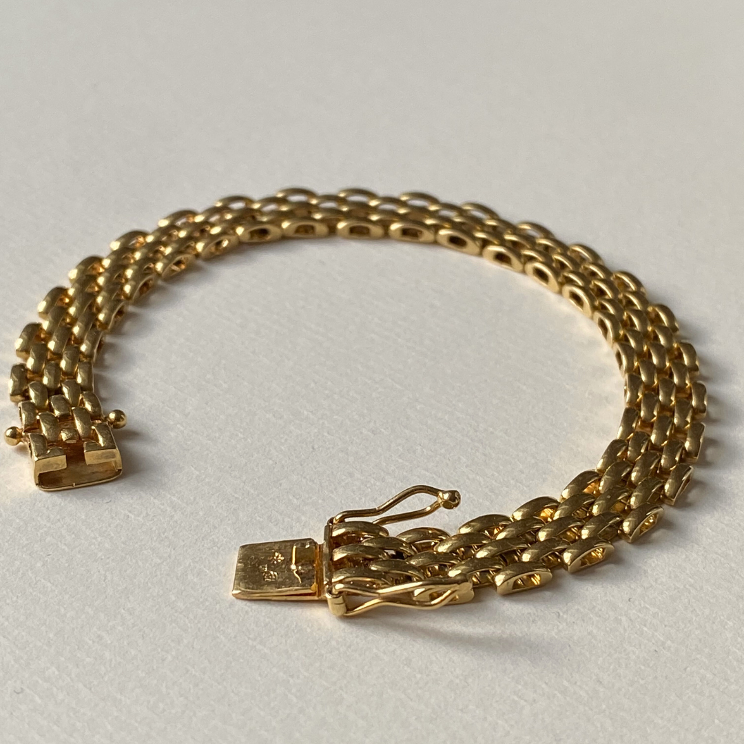 Panter Schakel Bold | 18k Armband
