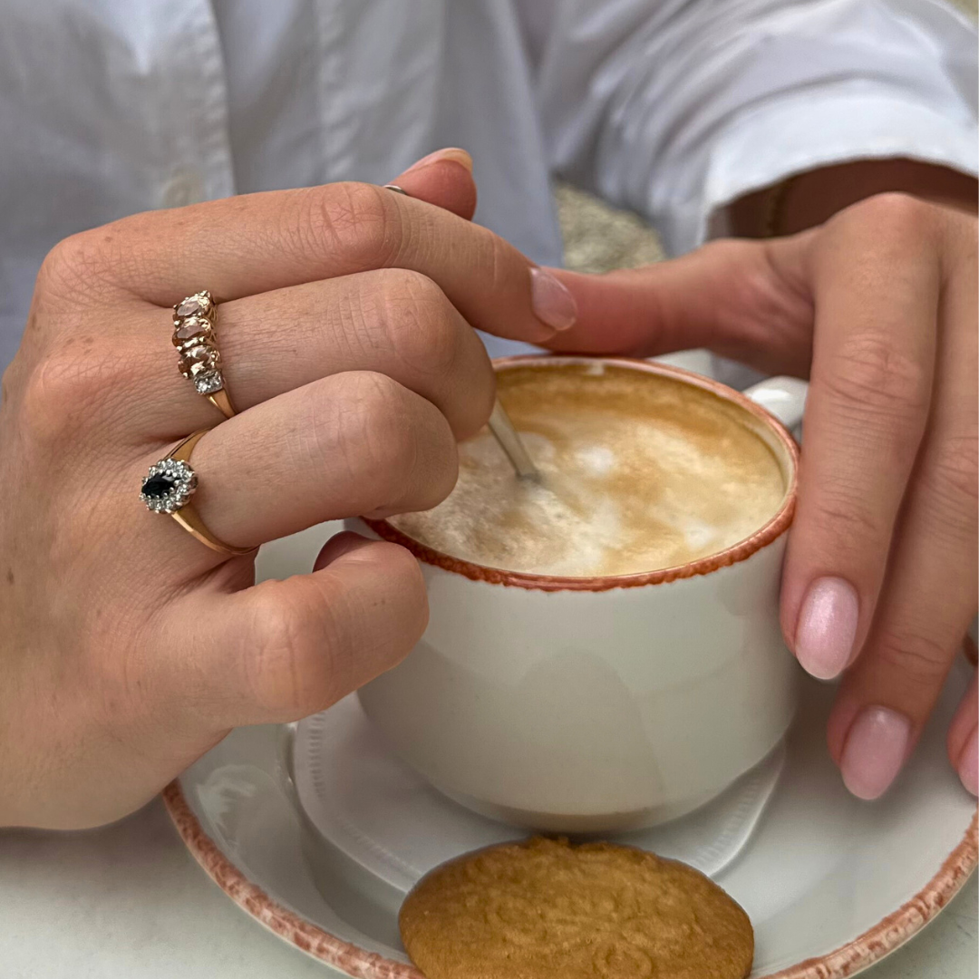 Hazel | Morganiet & Diamant Ring