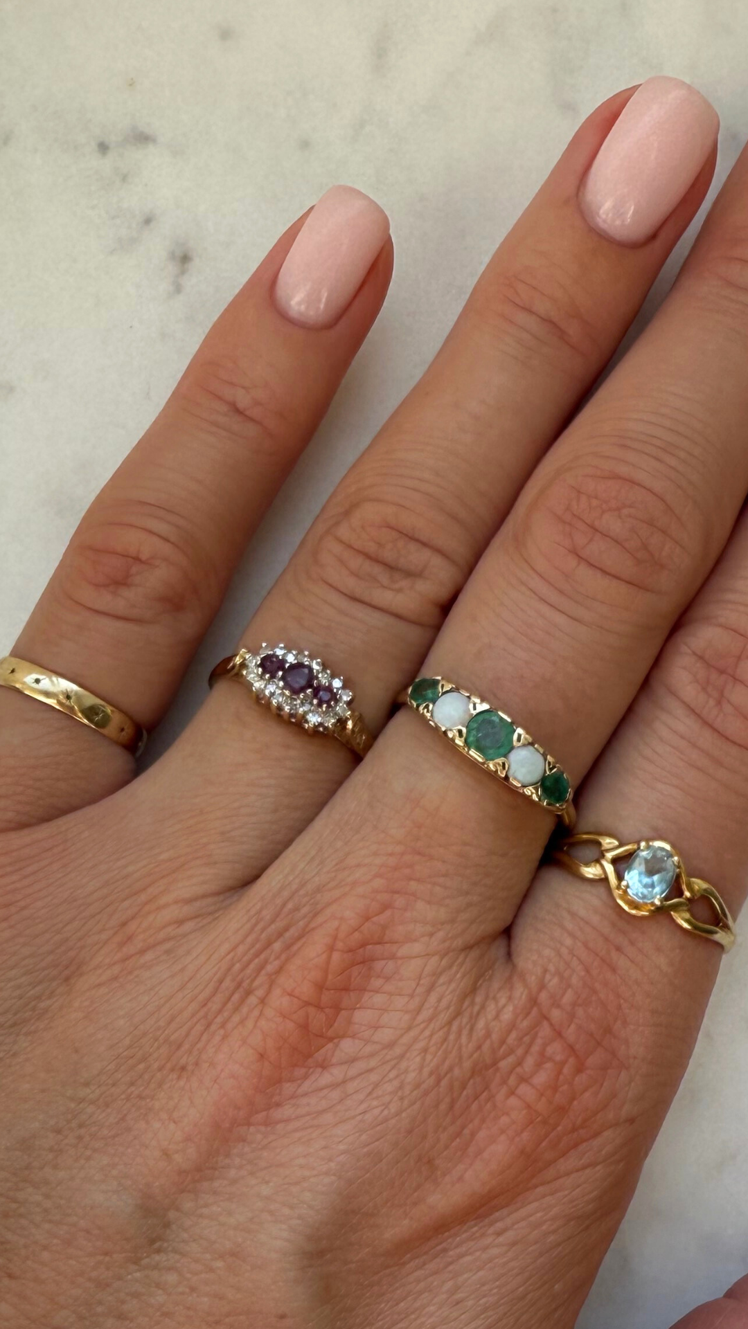 Lio | 18k Topaas Ring