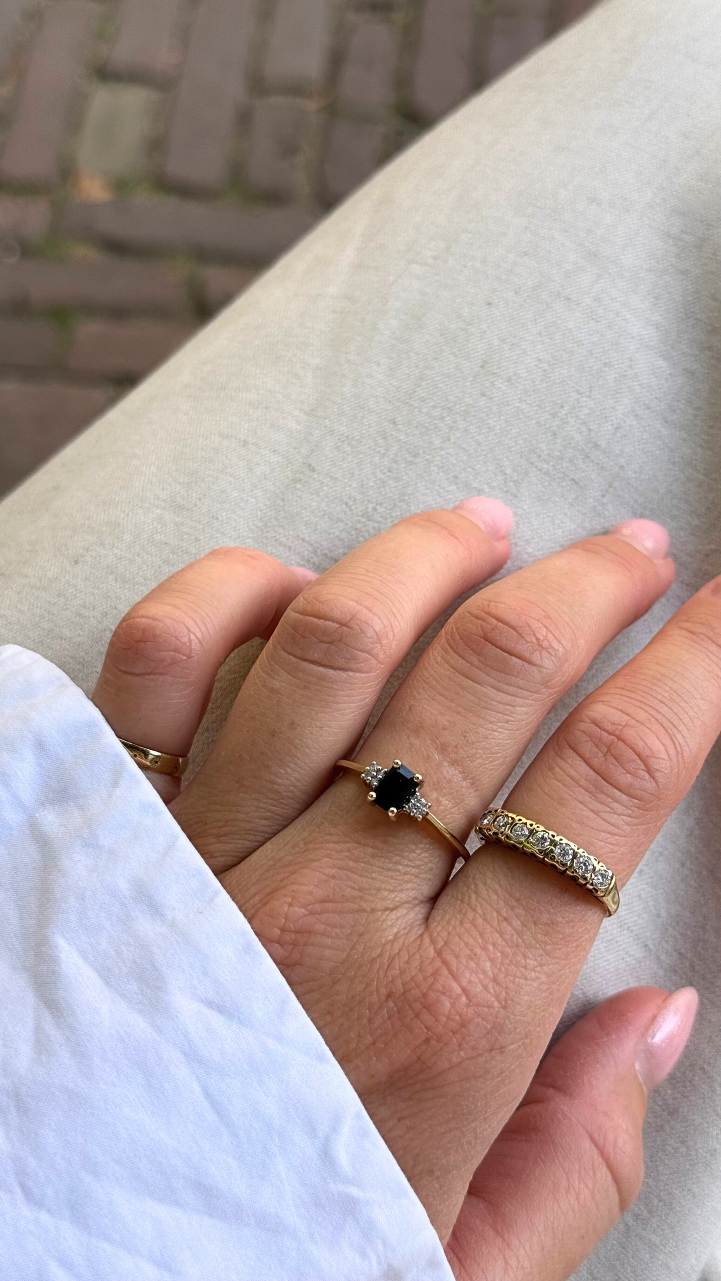 Vivian | Diamant Rij Ring