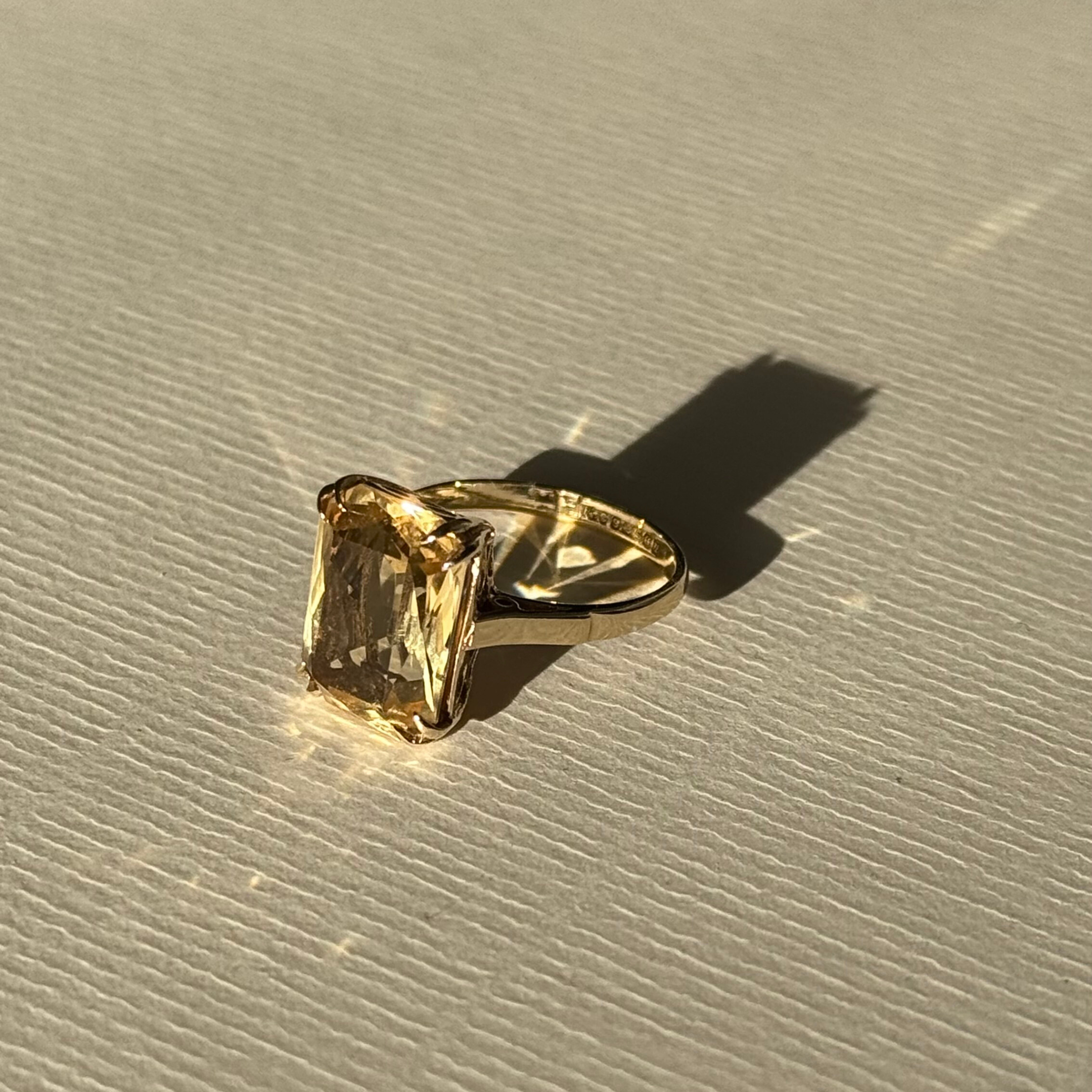 Citrien Cocktail Ring