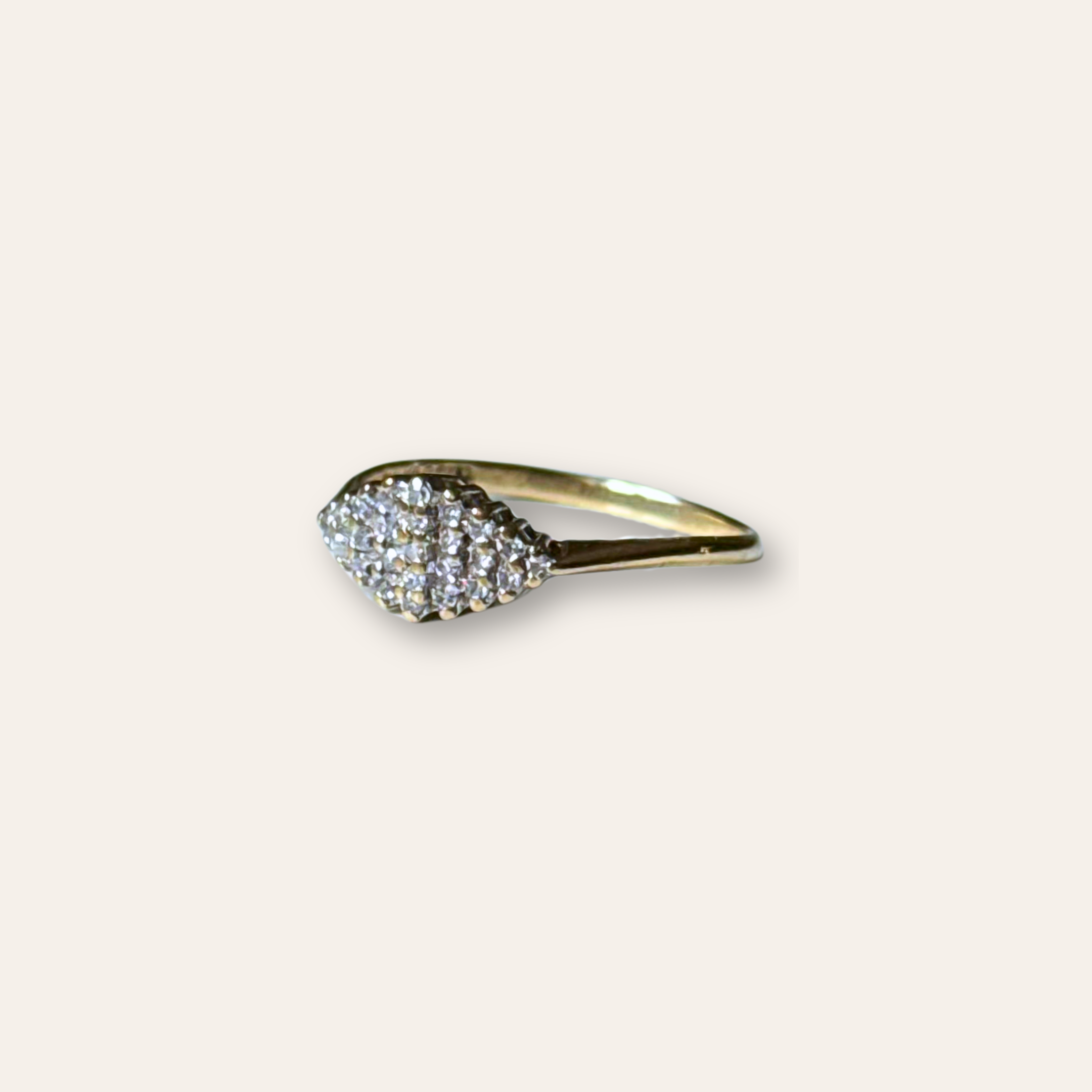 Diamant Cluster Ruit Ring