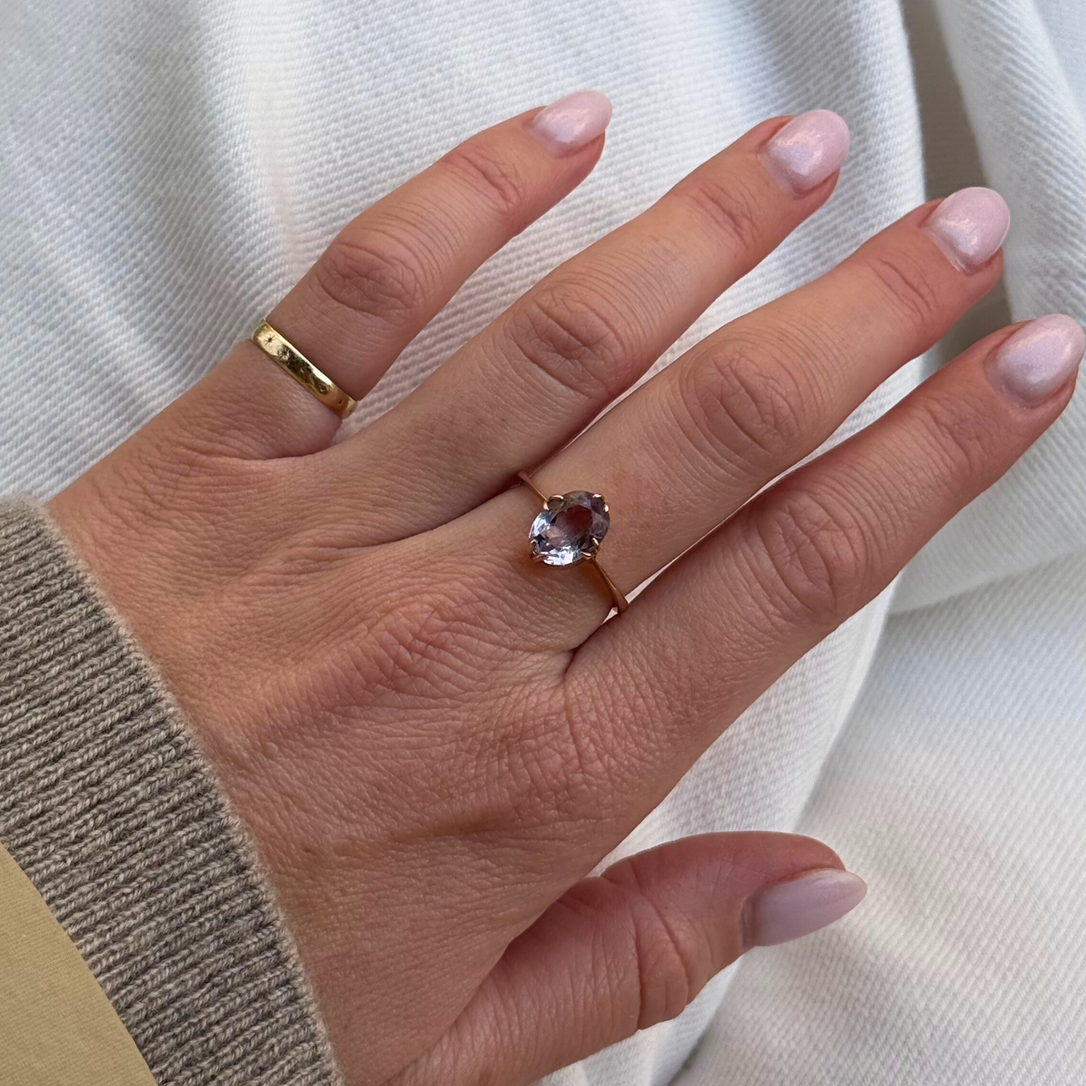 Rose de France Amethist ring