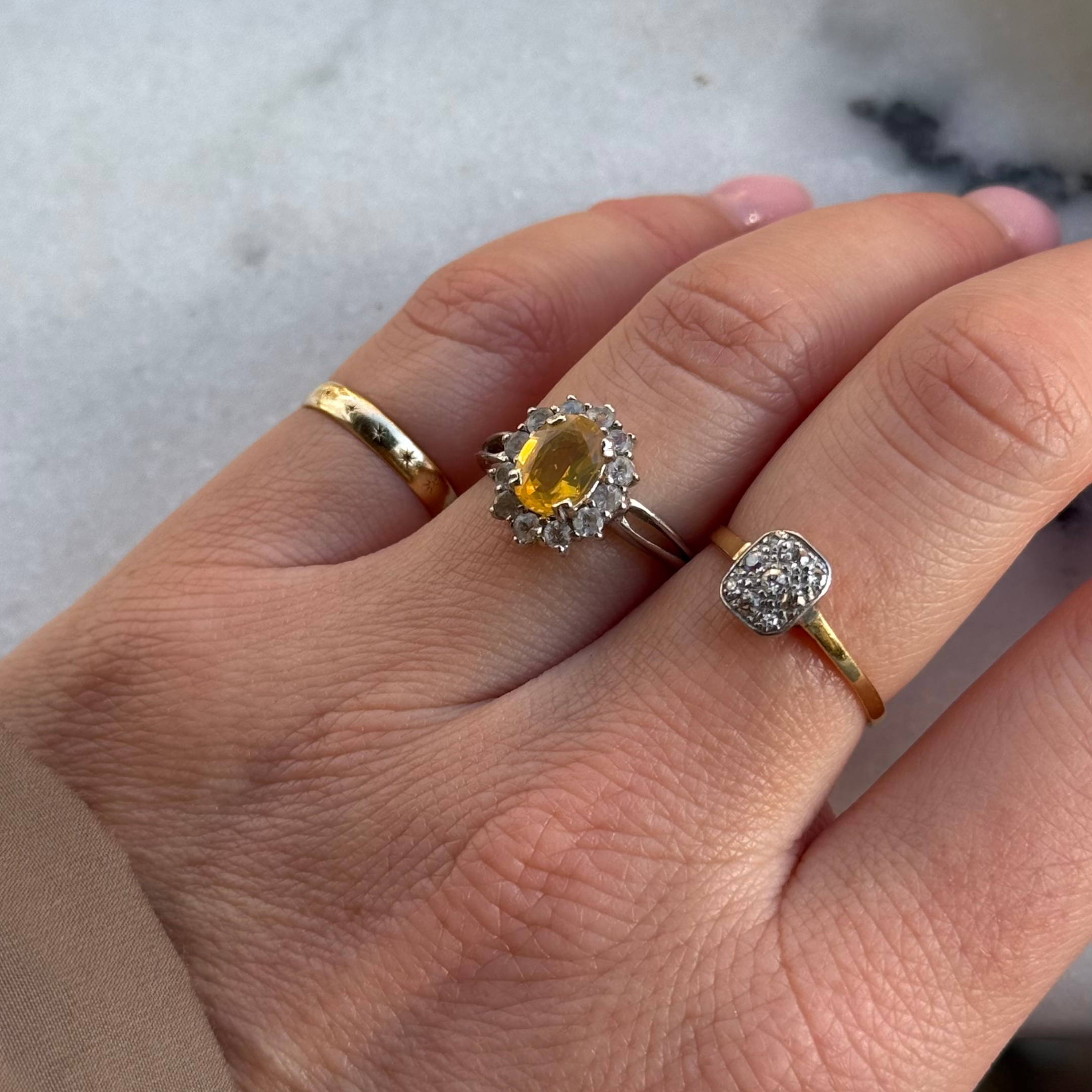 Vuur Opaal & Spinel Ring