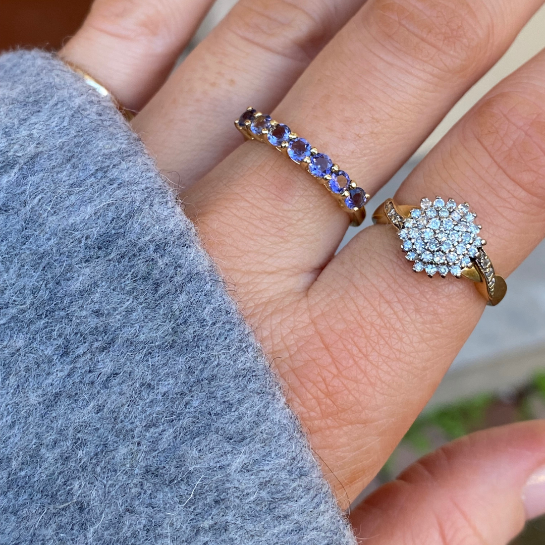 Mia | Tanzaniet Rij Ring