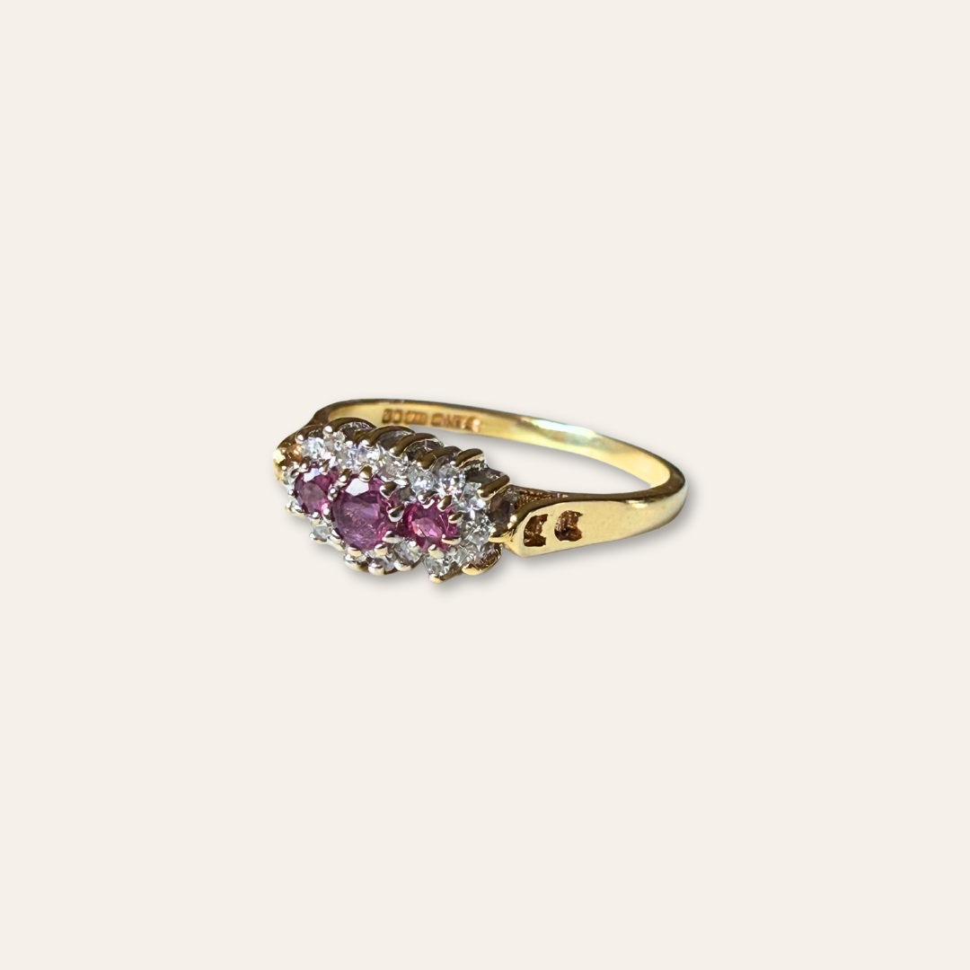 Aimee | Robijn & Diamant Ring