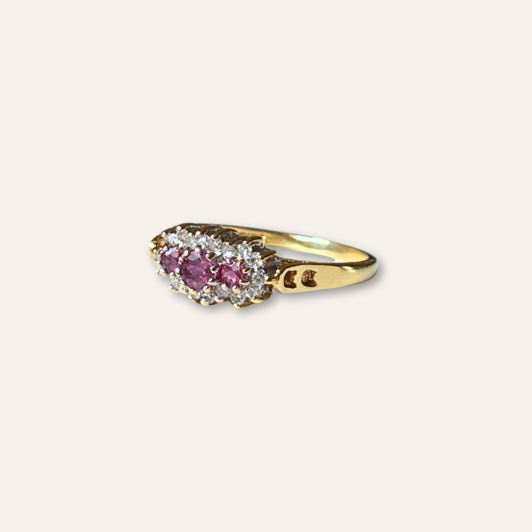 Aimee | Robijn & Diamant Ring