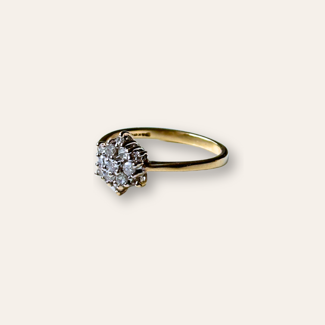 Amélie | Diamant Cluster Ring