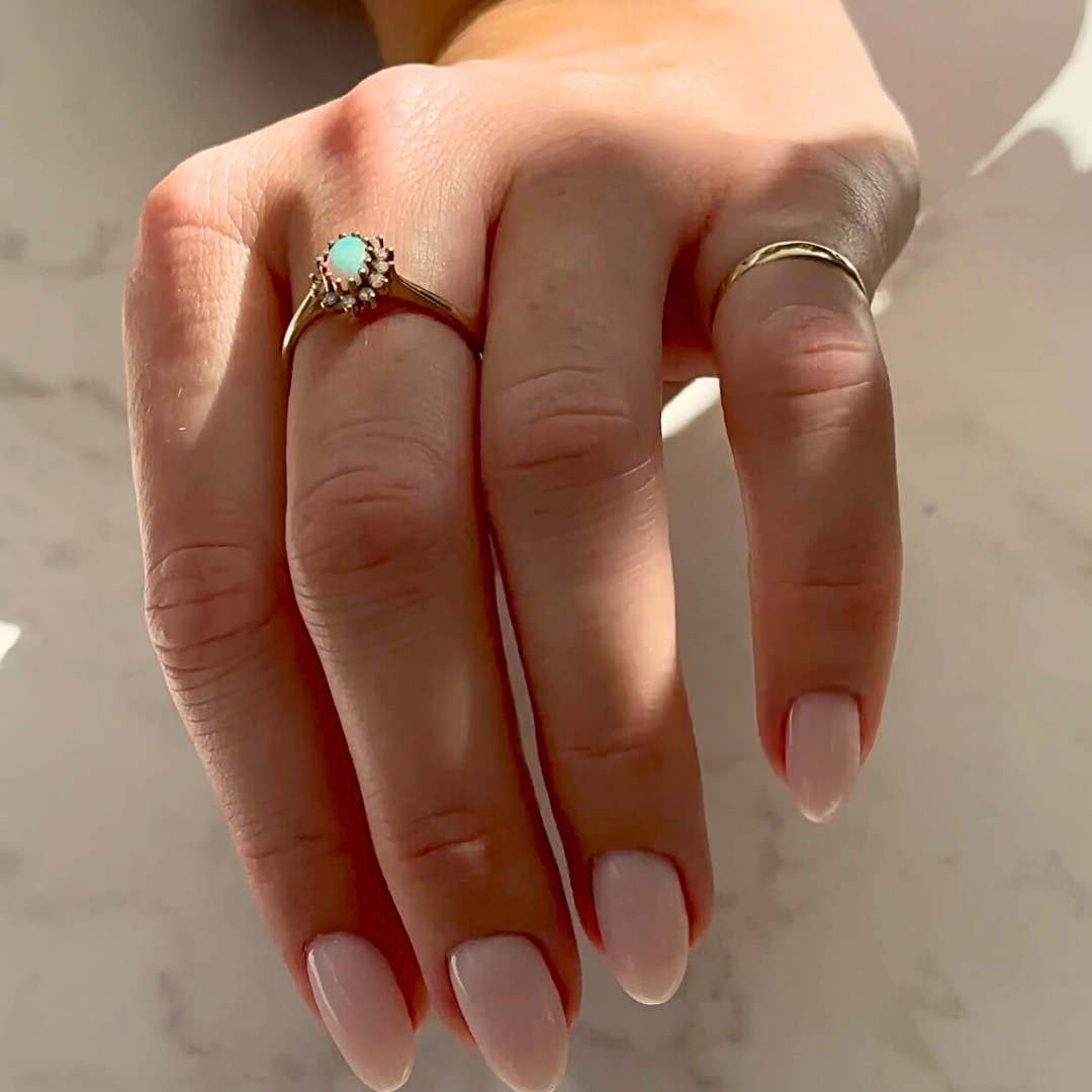Blossom | Opaal & Diamant Ring