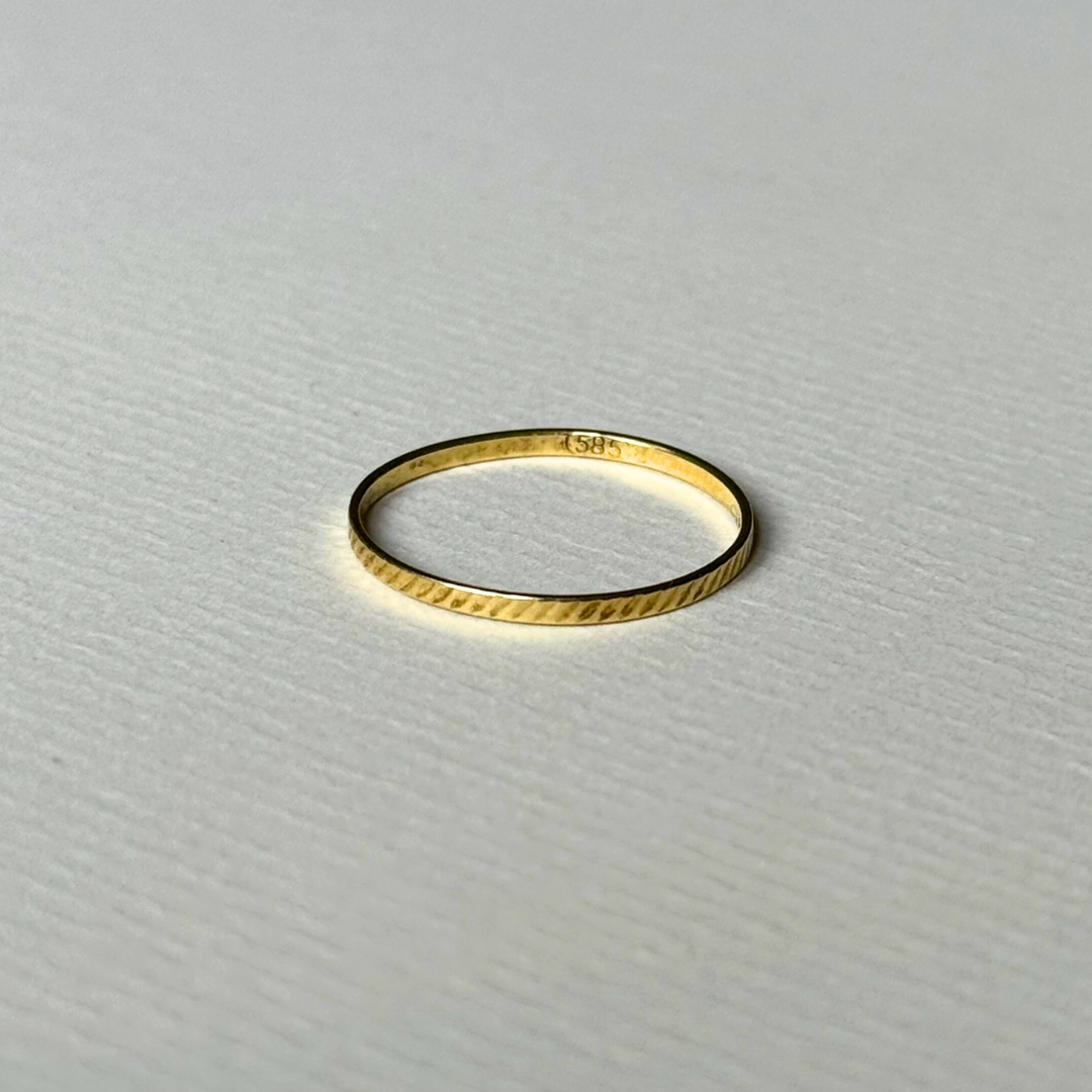 Bo | 14k Aanschuif Ring