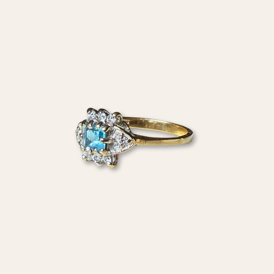 Carlotta | Topaas & Diamant Ring