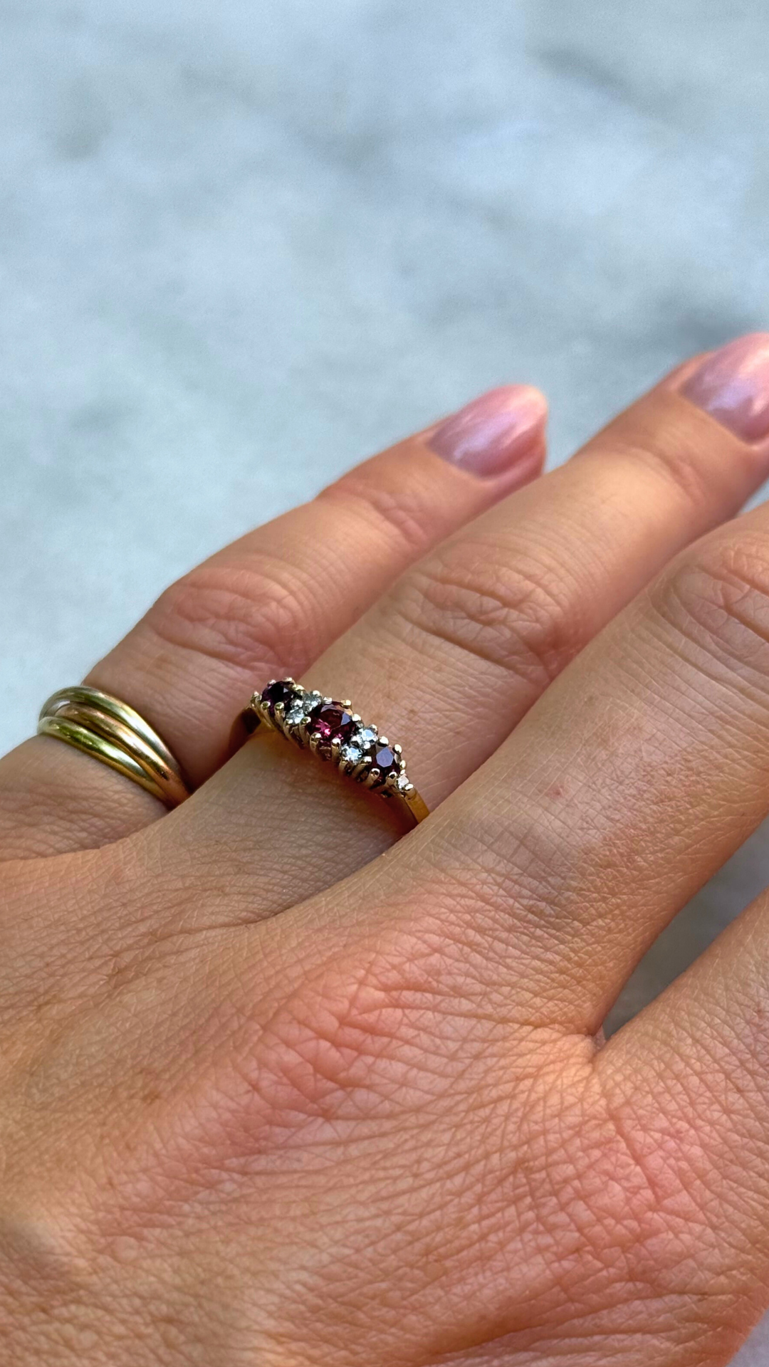 Felice | Robijn & Diamant Ring