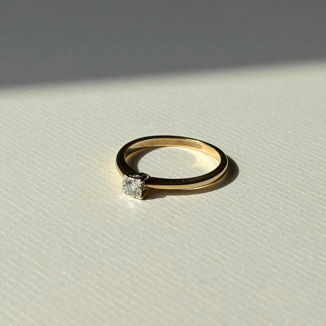 Gina | Solitair Diamant Ring