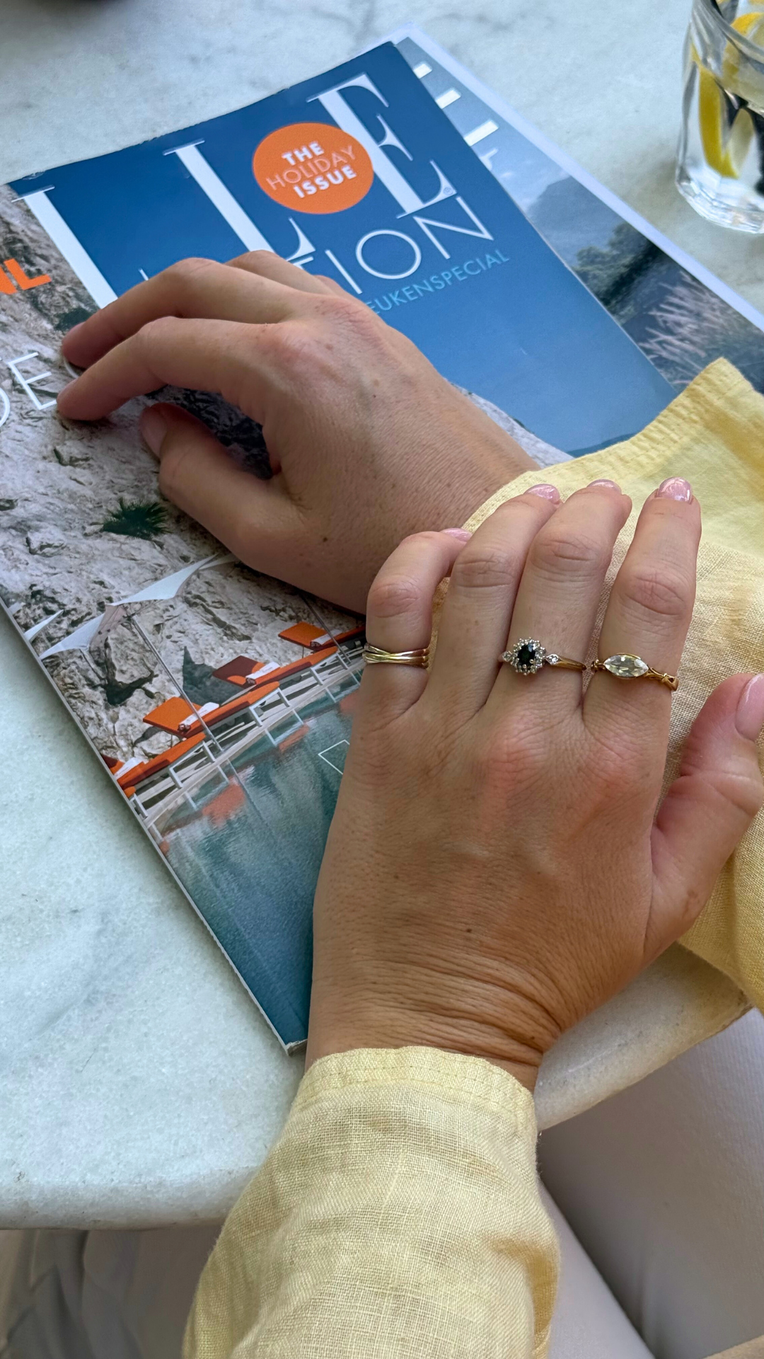 Goldie | Kwarts Ring