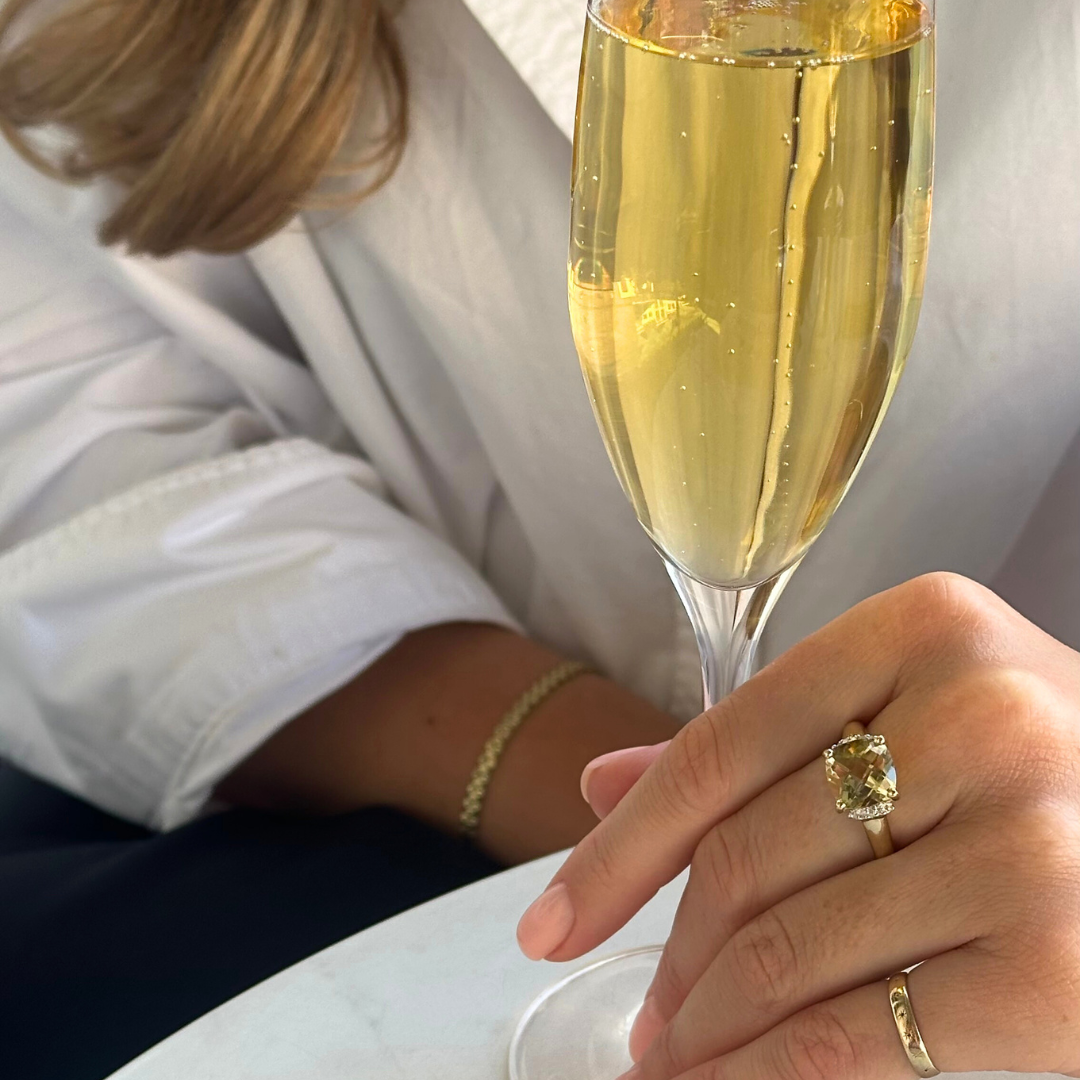 Hope | Citrien & Diamant Ring