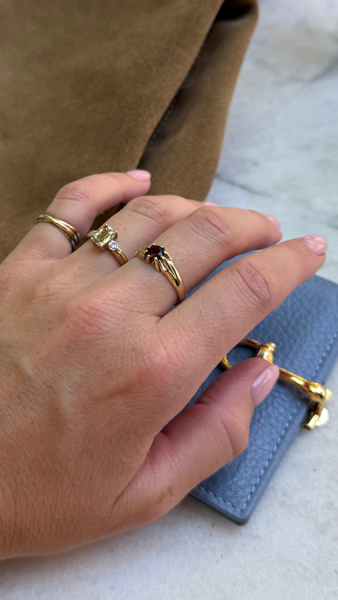Jacky | Granaat Ring