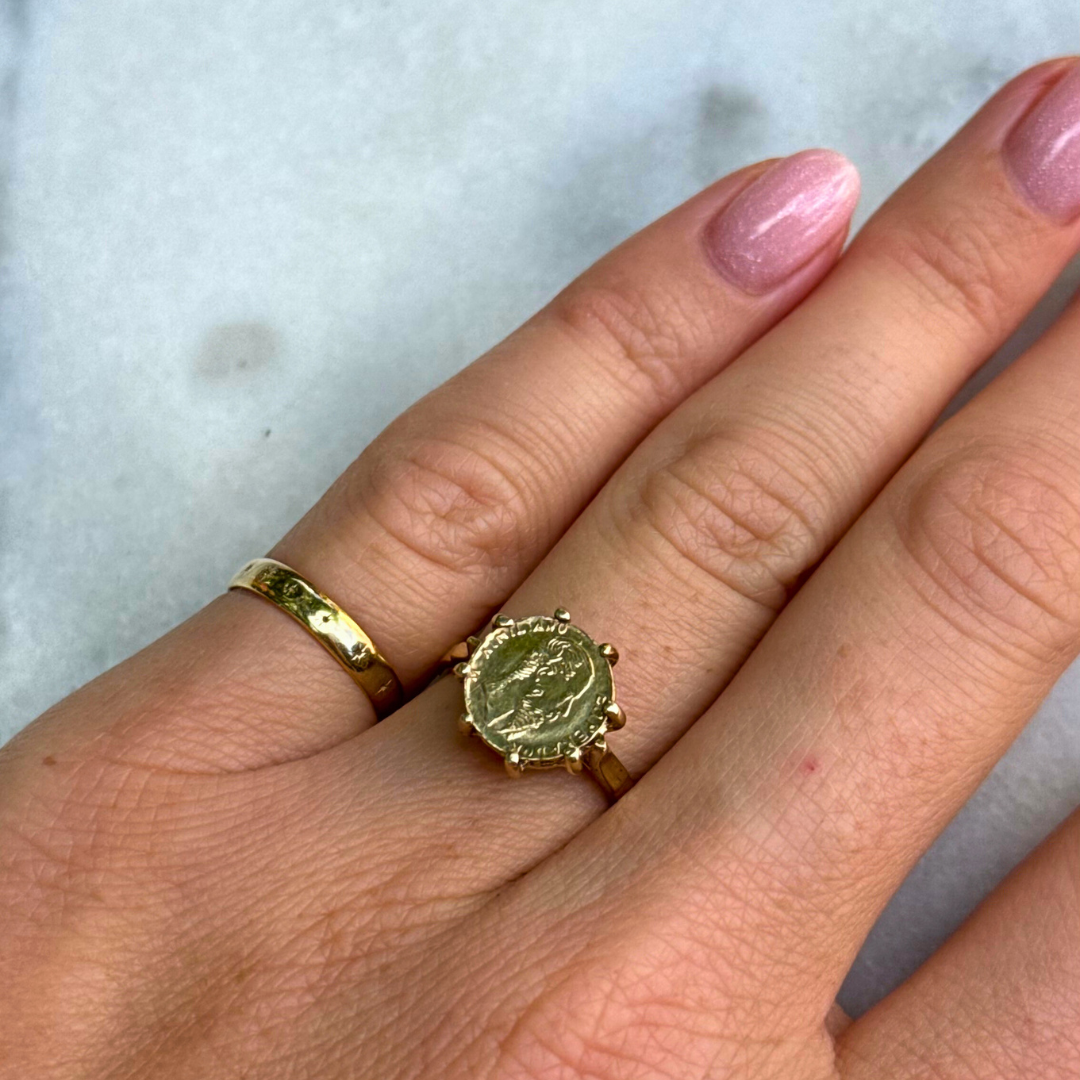 Joe | Gouden Munt Ring