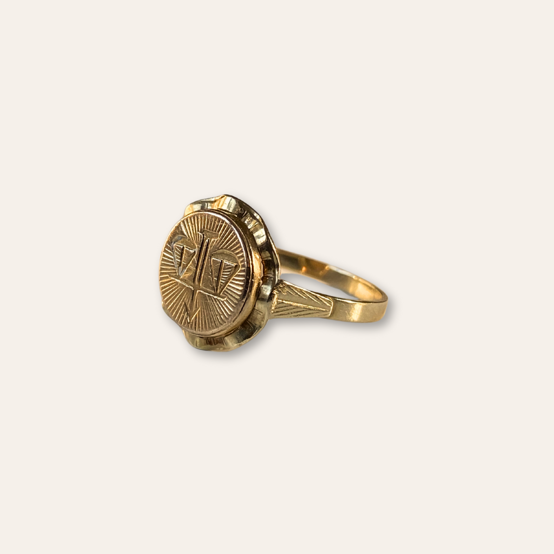 Jules | 14k Munt Ring