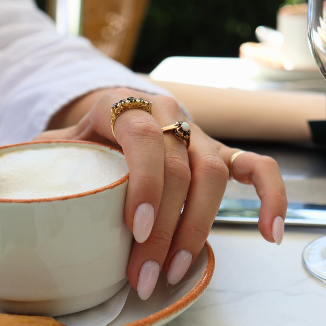 Keira | Opaal & Granaat Ring