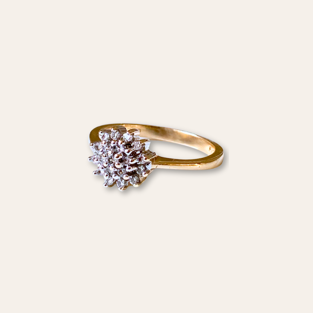 Lola | Diamant Cluster Ring