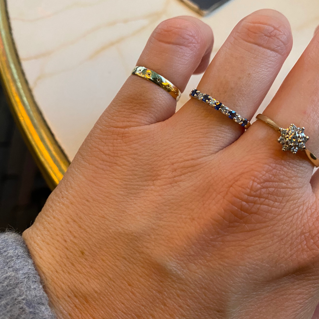 Merrith | 18k Diamant Bloem Ring